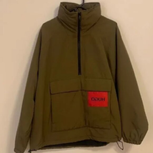 Hugo Boss Reversed Logo Pullover Jacket - Picture 2 of 7